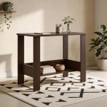 Green Soul Indus Study Table| π¨π²-π₯π’πͺπ© Complaint Engineered Wood| Compact Design|Hidden Book Shelf|Computer Table for Home PC|Writing Desk for Adults & Students | 90cm Wide|1 Yr Warranty – Wenge