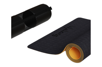 Lifelong LLYM223 Dual Color EVA Material Anti-Slip Black, Orange 6 mm Yoga Mat