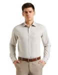 Amazon Brand – Symbol Men’s Slim Fit Formal Shirt (FAF-01_Mid Grey_46)