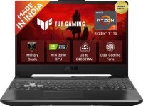 ASUS TUF Gaming A15 (2026) AMD Ryzen 7 170 – (16 GB/512 GB SSD/Windows 11 Home/4 GB Graphics/NVIDIA GeForce RTX 3050/144 Hz) FA506NCQ-IN080W Gaming Laptop(15.6 inch, Graphite Black, 2.3 kg)