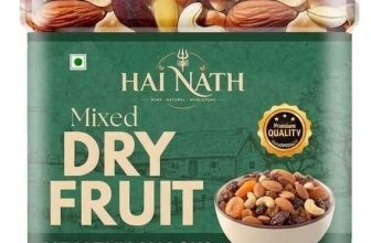 HAI NATH Premium Nut Mix | Mixed Dry Fruits & Nuts | Natural Dry Fruit Blend for Snacking Almonds, Cashews, Raisins, Walnuts, Pistachios(1 x 500 g)