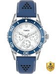 TIMEX Multi Function White Dial Analog Watch  – For Men