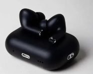 OWDIO Wireless Earbuds with Charging Case, Black, True Wireless