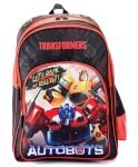 STRIDERS Transformer School Backpack for Kids | Durable Lightweight Spacious Bag | Padded Comfortable Straps | Marvel Superhero Design | Ideal for School Travel & Play