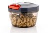 Clazkit Plastic Kitchen Dori Handy Vegetable and Fruit Manual Onion Dry Fruit Salad Maker Vegetable Quick String Chopper Machine, Cutter – 3 Stainless Steel Blades, 450ml/500ml/550ml,(Color May Vary)