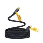 OlivLife 4-in-1 Fast Charging Data Cable | USB Multi Charging Cable with Type-C, Micro USB & IOS | Fast Charge & Data Sync | Durable Design | Compatible with Smartphones, Tablets & Power Banks (Black)