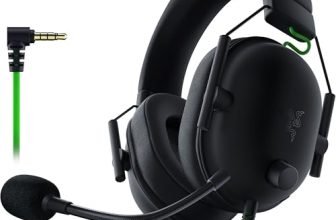 Razer BlackShark V2 X Smartchoice Wired Gaming Headset with Mic, 7.1 Surround Sound, 50mm Drivers, Memory Foam Cushions, Multi-Platform (PC/PS/Xbox/Switch/Mobile), 3.5mm Jack_Black