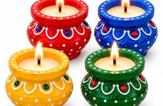 Decorative Matki Diya Candle Holders Set of 2