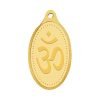 WHP Jewellers 24kt (999) 2 gram OM Yellow Gold Om Pendant