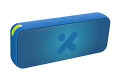 X-mini Xoundbar W IPX7 Waterproof Portable Wireless Bluetooth Stereo Speaker with Dual Drivers, Built-in Mic and TWS Function (Blue)