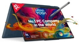 Lenovo Yoga 7 Intel Evo Core Ultra 5 125H Built-in AI 14″(35.5cm) WUXGA-OLED 400Nits 2-in-1 Laptop (16GB/1TB SSD/Win 11/Office Home 2024/Digital Pen/3 Mon. Game Pass/Teal/1.5Kg), 83DJ00FXIN