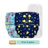 MYLO Baby Leak-Proof Baby Cloth Diaper | Reusable, Washable & Adjustable, 3M-3Y