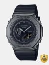 CASIO GM-2100BB-1ADR G-SHOCK Black Ip Dial Resin Strap Analog-Digital Watch  – For Men