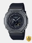 CASIO GM-2100BB-1ADR G-SHOCK Black Ip Dial Resin Strap Analog-Digital Watch – For Men