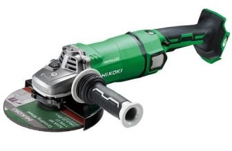 HIKOKI G3618DAS4Z-LI Cordless Angle Grinder, 36V MultiVolt Tool, 5300 RPM, M14, Brushless Motor, Soft Start, Anti-Restart, Kickback Protection, Tooless Wheel Guard, 4.7 Kg, Bare Tool
