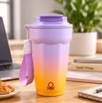 United Colors of Benetton 400ML Vacuum Insulated Coffee Tumbler