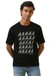 Allen Solly Mens T Shirt Black