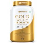 Bigmuscles Nutrition Gold Whey Isolate [1Kg, Rich Chocolate] | 33g Isolate Whey Protein with Bromelian For Faster Absorption | No Added Artificial Sweeteners, Flavours