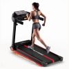 Lifelong 4.5HP Motorized Treadmill for Home | Manual Incline 2 Level | Foldable Handle Treadmill (Max Weight:110 kg)