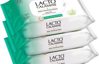 Lacto Calamine Daily Cleansing wipe with Aloe Vera, Cucumber, Vitamin E, Paraben & Alcohol Free Makeup Remover(75 Wipes)