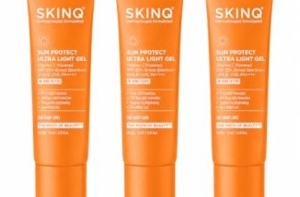 SKINQ Sunscreen – SPF 50+ PA++++ Sun Protect Ultra Light Gel 10ml (Pack of 3)
