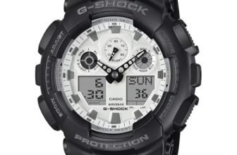 Casio G-Shock GA-100WD-1ADR Analog-Digital White Dial Men (G1635)