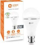 Orient Electric Emergency Lamp 12W (2 hr) – Pack of 1 2 hrs Bulb Emergency Light(Cool White)