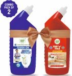 IHP Ishan_Toilet_Cleaner_Liquid Disinfectant Original Liquid 2L Lemon Liquid Toilet Cleaner(2 x 0.5 L)