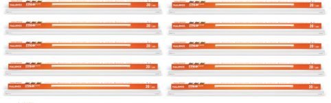 HALONIX LED BATTEN STREAK SQUARE 20W CW PK 10 20 W 120 cm Tube Light(White, Pack of 10)