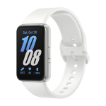 Samsung Galaxy Fit3 | AMOLED Display & Aluminium Body | Upto 13Day Battery | 5ATM & IP68(White Strap, Free Size)