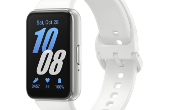 Samsung Galaxy Fit3 | AMOLED Display & Aluminium Body | Upto 13Day Battery | 5ATM & IP68(White Strap, Free Size)