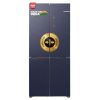 Bosch 503L, 3 Star, Frost Free 4 Door Side-by-Side Refrigerator with Perfect fit technology, Zero Gap, Prevents wall collision, VitaFresh Plus Technology(2026 Model, KCP88E256I, Dark Lake Metal)