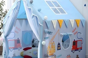 XEMOX, Light Weight Kids Play Tent House – Fun, Foldable, and Durable for Indoor & Outdoor Toys for 3 to 10 Year Old Kids (CRN 01)