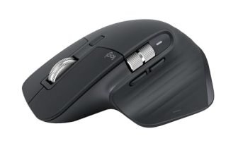 Logitech MX Master 3S Bluetooth Edition Wireless Mouse, No USB Receiver – Ultra-Fast Scrolling, Ergo, 8K DPI, Track on Glass, Quiet Clicks, Works with Apple Mac, Windows PC, Linux, Chrome – Graphite