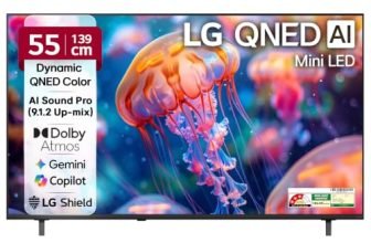 LG 139 cms (55 inches) Mini LED 4K Ultra HD (3840 x 2160) Smart webOS QNED Mini LED TV 55QNED65BLA 2026