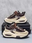 HIDENCE Sneakers For Men(Brown, Beige , 7)