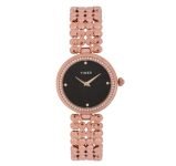 TIMEX Fria Round 34mm Black Dial Analog Women Watch – TWEL13904