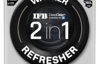 IFB 6 Kg 5 Star with 9 Swirl Wash, Steam Refresh, Eco Inverter Motor, DeepClean® Ai Powered Fully Automatic Front Load Washing Machine (DIVA GXN 6010 CMS, 2X Power Steam®,Inbuilt Heater, Grey)