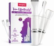 SIRONA 4-in-1 Face & Body Trimmer for Pain free Hair Removal | 90Min Runtime & Cordless, Women(Pack of 4)