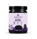 Auravita Black Raisins 500 gm | Kali Kishmish/Kismis | Dry Fruit, Healthy Snacks | Rich in Fiber & Antioxidants