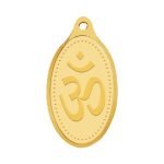 WHP Jewellers 24kt (999) 1 gram OM Yellow Gold Pendant