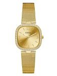 GUESS Square 32mm Champagne Dial Analog Women Watch – GW0354L2