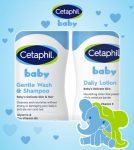 Cetaphil Baby Travel Pack-Gentle Daily Lotion 50ml+Wash & Shampoo 50ml Flipkart Exclusive(Multicolor)