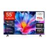 TCL P6L 138 cm (55 inch) Ultra HD (4K) LED Smart Google TV 2026 Edition with MEMC Dolby Vision-Atmos AipQ Processor Game Master HVA Panel & Metallic Bezel-Less(55P6L)