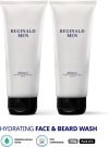 Reginald Men Hydrating Face & Beard Wash | Deep Clean, Acne & Tan Control with 8 Actives  Face Wash(200 g)