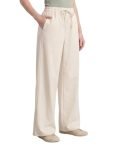 Vogaan Women’s Cream High-Waist Korean Trousers with Wide Baggy Fit | Trendy GenZ Streetwear Pants | Trousers | Women Trousers