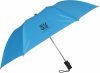 EUME Leatrix 21 Inch 2 Fold Auto-Open Umbrella(Blue, Black)