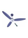 ACTIVA Graica | BLDC Motor | Remote Control | LED Light | Semi-Decorative with 5 Year Warranty BLDC Motor with Remote, Energy Saving, Silent Operation, Ultra High Speed, Underlight 1200 MM Ceiling Fan(5 Star | Silver Blue | Pack of 1)