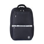 Gear LOGI-Q 27L Medium Water Resistant 5 Compartment Laptop Backpack/Backpack/Office Bag with Trolley Sleeve for Men/Women (Black-White)