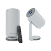 ZEBRONICS Zeb-Pixa Play 30 (2800 lm / 2 Speaker / Wireless / Remote Controller) Portable with 1080p Support, 90 Degree Tilt, Auto Keystone Adaptation, Built-in Netflix, Miracast, Up to 100-inch Screen Projector(White)